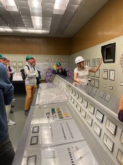 Führung im AKW Zwentendorf