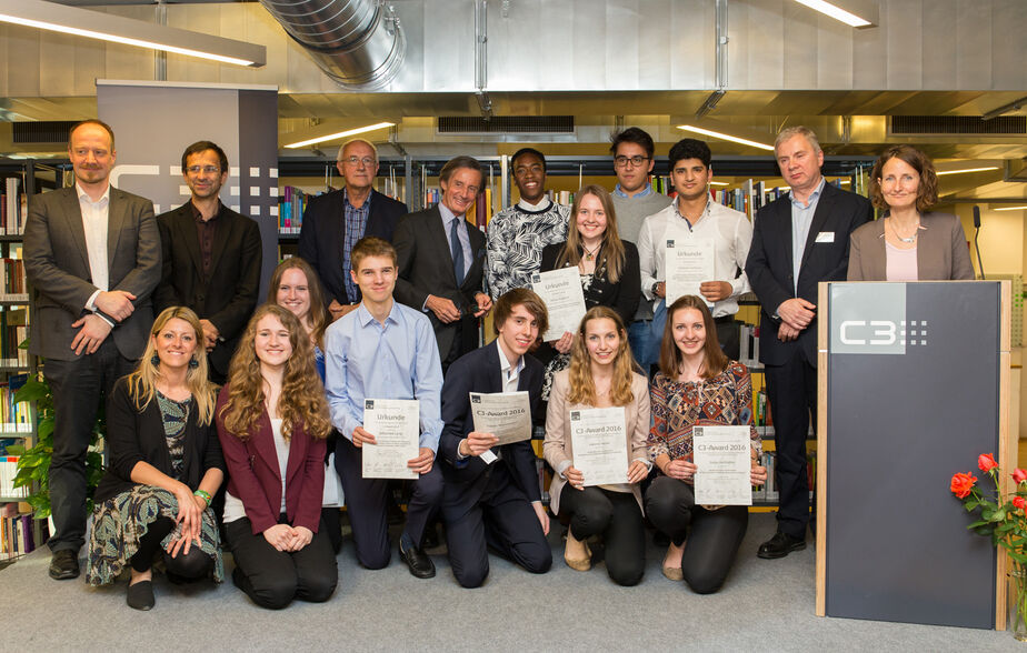 Gruppenbild C3-Award 2016 Gruppenbild C3-Award 2016