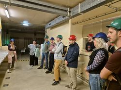 Führung im AKW Zwentendorf