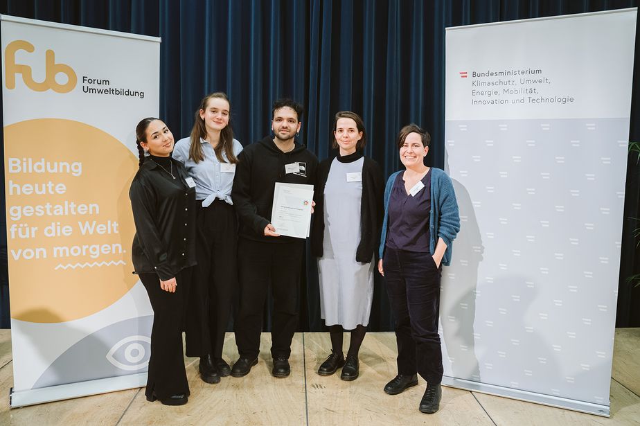 Gruppenfoto ÖFSE-Team BNE-Preis 2023