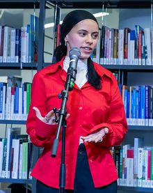 Yara Omar beim C3-Award 2023, Foto: Philine Zech Photography