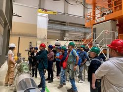 Führung im AKW Zwentendorf