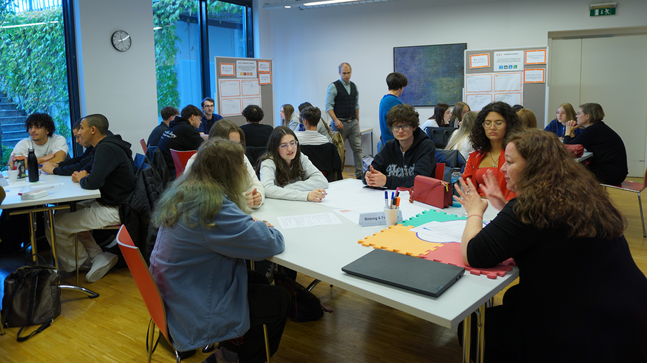 Schüler*innen bei den Vienna City Labs 2025